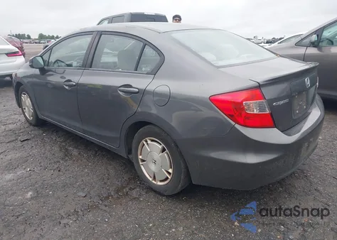2012 Honda Civic Hf z USA, uszkodzony, nr VIN 2HGFB2F62CH332079